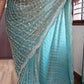 Premium Space Silk Original Beads Handwork Saree