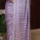 Premium Space Silk Original Beads Handwork Saree