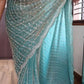 Premium Space Silk Original Beads Handwork Saree