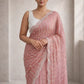 Premium Space Silk Original Beads Handwork Saree