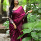 Premium Space Silk Saree with Designer Beads Work Blouse
