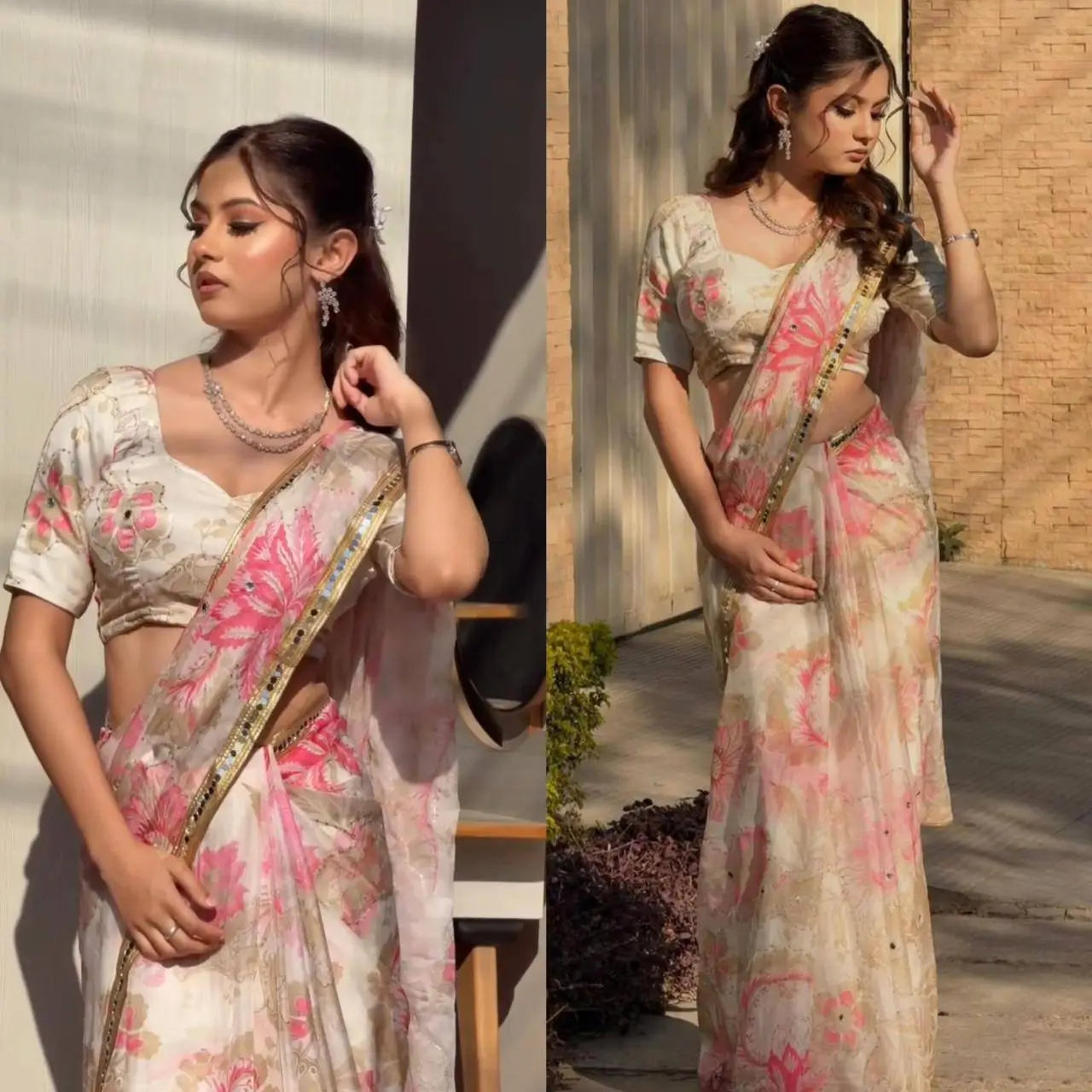 Premium Tabby Silk Sequin Saree for Festive and Party Wear