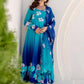 Premium Tebby Organza Embroidered Gown Set with Dupatta