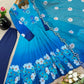 Premium Tebby Organza Embroidered Gown Set with Dupatta