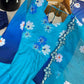 Premium Tebby Organza Embroidered Gown Set with Dupatta