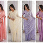 Premium Two Tone Silk Saree with Beads Work for Festive and Wedding Wear