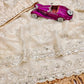 Premium Two Tone Silk Saree with Beads Work for Festive and Wedding Wear