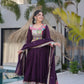 Premium Vichitra Silk Lehenga Choli with Dupatta – Fully Stitched