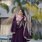 Premium Vichitra Silk Lehenga Choli with Dupatta – Fully Stitched