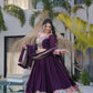 Premium Vichitra Silk Lehenga Choli with Dupatta – Fully Stitched