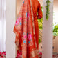Premium Viscose Silk Embroidered Kurti Set with Pant & Chanderi Silk Dupatta – Stitched 3-Piece Suit
