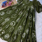 Printed Cotton Maxi Dress with Tiered Flair for Summer and Casual Wear