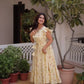 Printed Cotton Maxi Dress with Tiered Flair for Summer and Casual Wear
