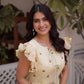 Printed Cotton Maxi Dress with Tiered Flair for Summer and Casual Wear