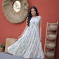 Printed Cotton Sleeveless Dress with Tiered Flair for Summer and Casual Wear