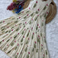 Printed Cotton Sleeveless Dress with Tiered Flair for Summer and Casual Wear