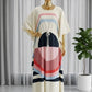 Printed Long Kaftan Dress for Casual and Lounge Wear