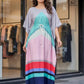 Printed Long Kaftan Dress for Casual and Lounge Wear