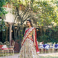 Printed Tasar Silk Lehenga Set for Festive and Wedding Occasions