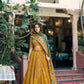Printed Tasar Silk Lehenga Set for Festive and Wedding Occasions
