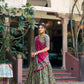 Printed Tasar Silk Lehenga Set for Festive and Wedding Occasions