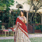 Printed Tasar Silk Lehenga Set for Festive and Wedding Occasions