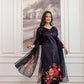 Pure Assam Silk Printed Kurta Set with Organza Dupatta