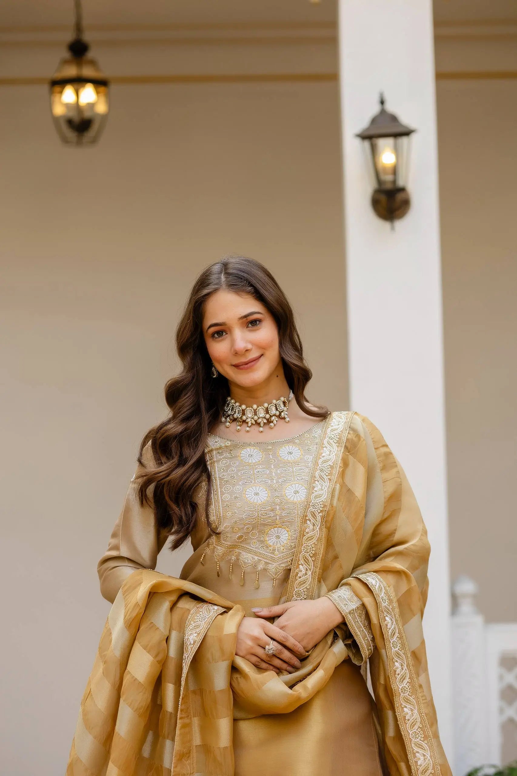Pure Banarasi Viscose Lehenga Set with Mirror Work for Wedding and Festive Wear