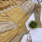 Pure Banarasi Viscose Lehenga Set with Mirror Work for Wedding and Festive Wear