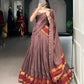 Pure Chanderi Zari Weaving Lehenga Set