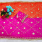 Pure Chiffon Gota Patti Saree with Designer Lace for Festive and Wedding Wear