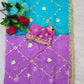 Pure Chiffon Gota Patti Saree with Designer Lace for Festive and Wedding Wear