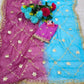 Pure Chiffon Gota Patti Saree with Designer Lace for Festive and Wedding Wear