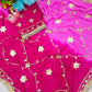 Pure Chiffon Gota Patti Saree with Designer Lace for Festive and Wedding Wear