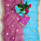 Pure Chiffon Gota Patti Saree with Designer Lace for Festive and Wedding Wear
