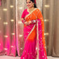 Pure Chiffon Gota Patti Saree with Designer Lace for Festive and Wedding Wear