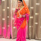 Pure Chiffon Gota Patti Saree with Designer Lace for Festive and Wedding Wear