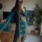 Pure Chinon Silk Embroidered Suit Set with Plazzo & Dupatta – Premium Festive & Party Wear