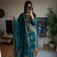Pure Chinon Silk Embroidered Suit Set with Plazzo & Dupatta – Premium Festive & Party Wear
