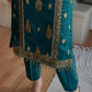 Pure Chinon Silk Embroidered Suit Set with Plazzo & Dupatta – Premium Festive & Party Wear