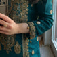 Pure Chinon Silk Embroidered Suit Set with Plazzo & Dupatta – Premium Festive & Party Wear