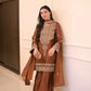 Pure Chinon Silk Embroidered Suit Set with Plazzo & Dupatta – Premium Festive & Party Wear
