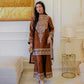 Pure Chinon Silk Embroidered Suit Set with Plazzo & Dupatta – Premium Festive & Party Wear
