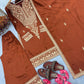 Pure Chinon Silk Embroidered Suit Set with Plazzo & Dupatta – Premium Festive & Party Wear