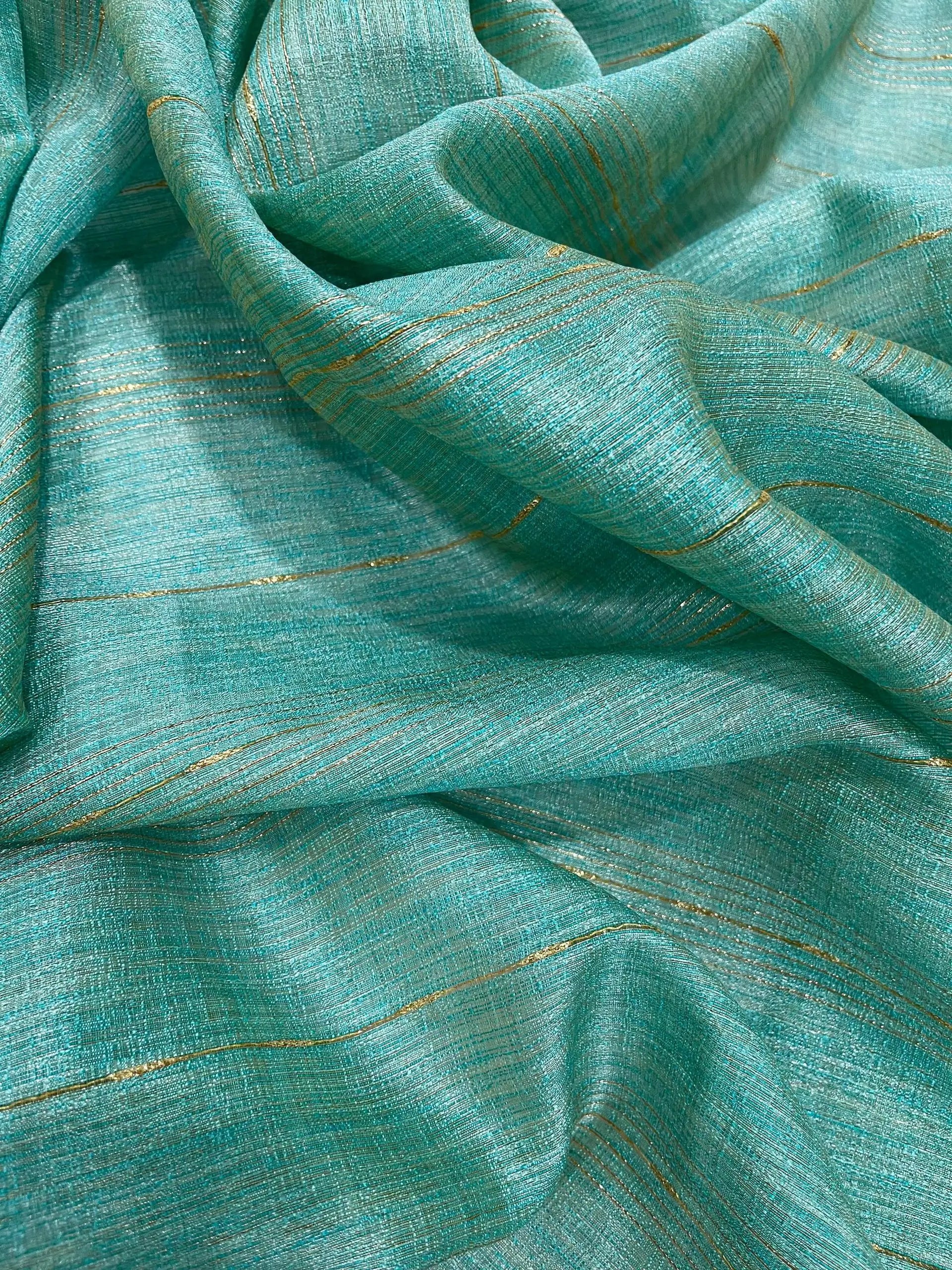 Pure Cotton Designer Saree with Mirror Work for Festive and Occasion Wear
