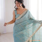Pure Cotton Designer Saree with Mirror Work for Festive and Occasion Wear