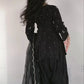 Pure Crepe Silk Embroidered Partywear Suit Set