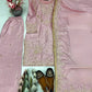 Pure Crepe Silk Embroidered Partywear Suit Set