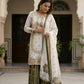 Pure Fendy Silk Embroidered Sharara Suit for Festive and Wedding Occasions