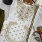 Pure Fendy Silk Embroidered Sharara Suit for Festive and Wedding Occasions